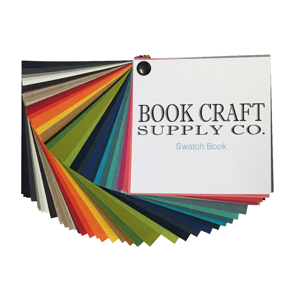 Book Binding Book Cloth Fabric Natural Cotton - Basil - Choose Size