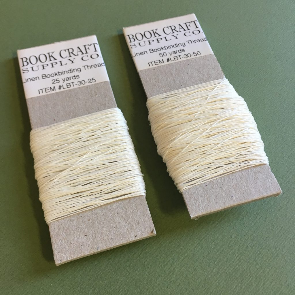 Linen Bookbinding Thread - Book Craft Supply